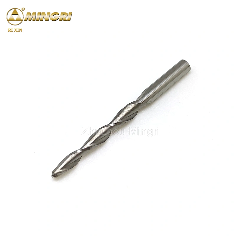 HRC60 solid tungsten carbide end mill  milling cutter 4 flutes flat factory