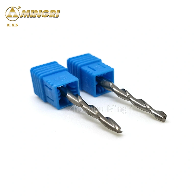 HRC60 solid tungsten carbide end mill  milling cutter 4 flutes flat factory