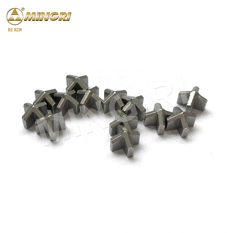 Zhuzhou factory rixin brand tungsten cemented carbide rock hammer drill bits/tips