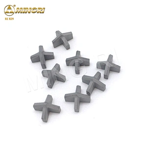 Zhuzhou Rixin brand tungsten cemented carbide Across tip drill bits