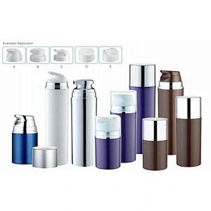 30ml,50ml,80ml,100ml,15ml 200ml plastic airless pump cosmetic bottles
