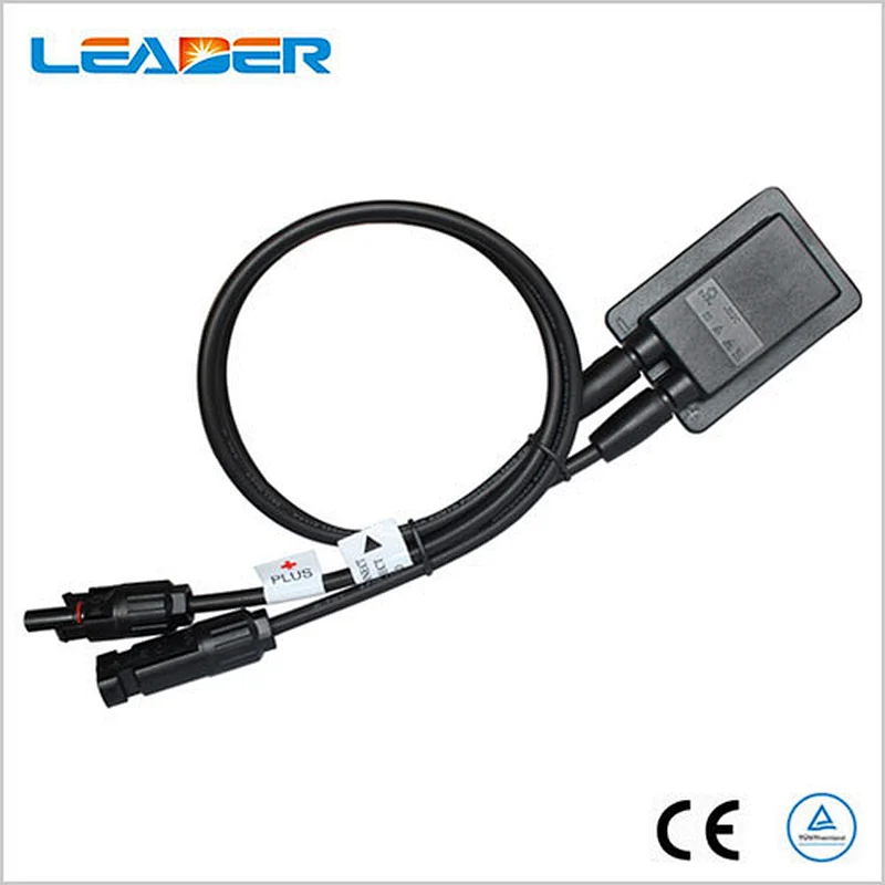 Junction Box Solar Panel Connector with 2 Terminal Junction Box