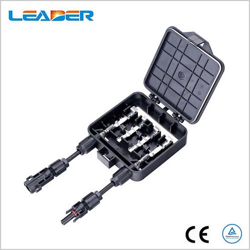 Junction Box For Solar Panel With 4 Terminal Junction Box