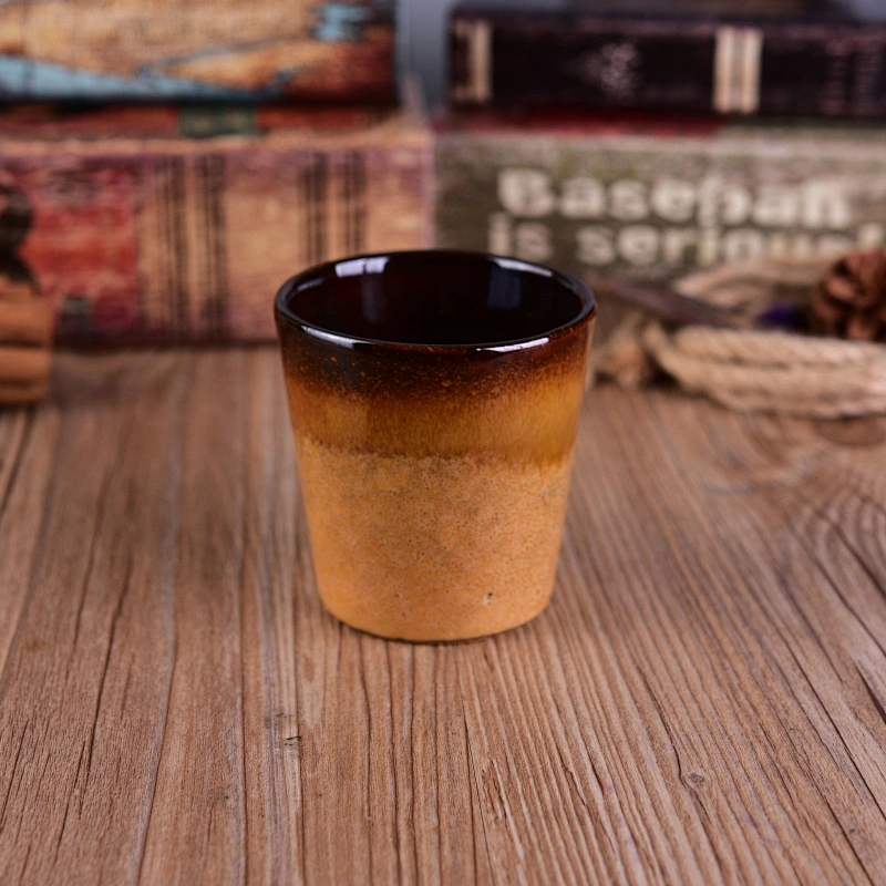 Antique amber cheap votive candle holder 100ml