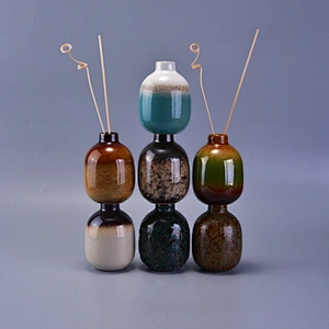 Sunny 240ml 214g classic ceramic fragrance reed diffuser made by China factory