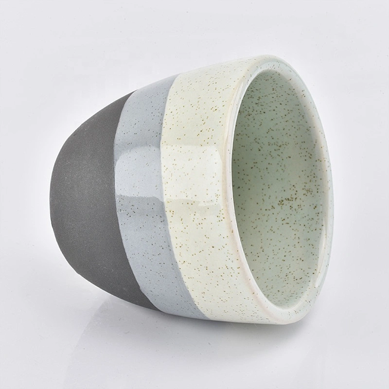 40ml home decoration matte candle ceramic jar wholesales