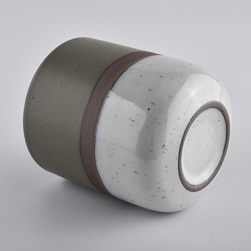 luxury matte glazing ceramic candle holders
