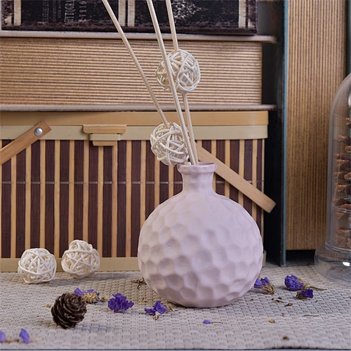 Sunny white round ceramic diffuser bottle made in China with top sale