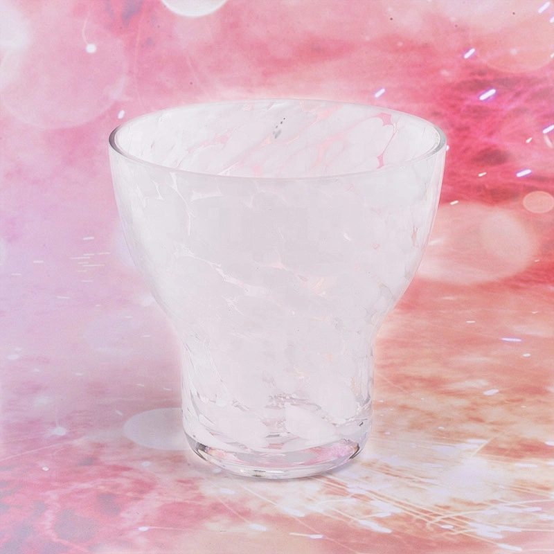 10oz 20oz Wholesales Custom empty white candle glass holders