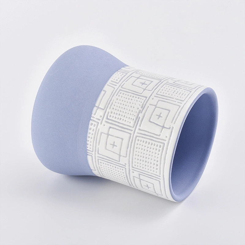 Spring Summer Season Decorative Ceramic Candle Vessels
