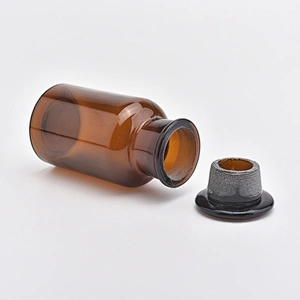 290ml pigment glass diffuser bottles fragrance bottles pharmaceutical medicine bottles