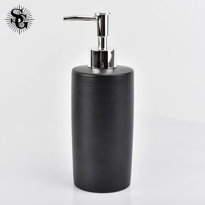 Sunny Glass black 5 Piece Bathroom Accessory Set with top quality