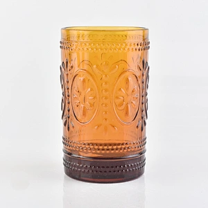 brown spray glass bath accessories sets glass bottle tumbler