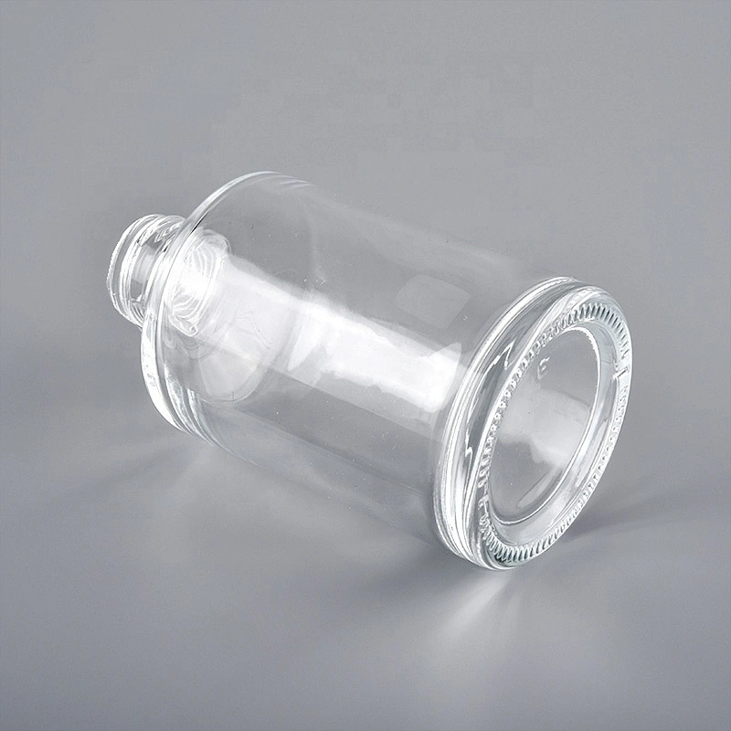luxury clear glass reed diffuser bottle