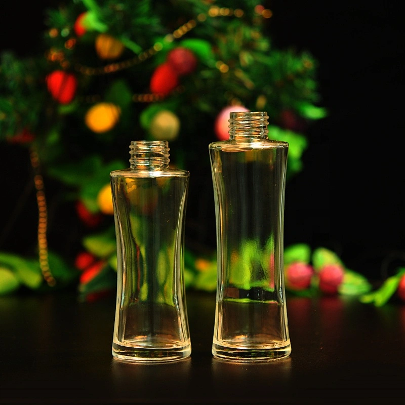 Wholesales custom high Clear perfume glass bottles 100ml