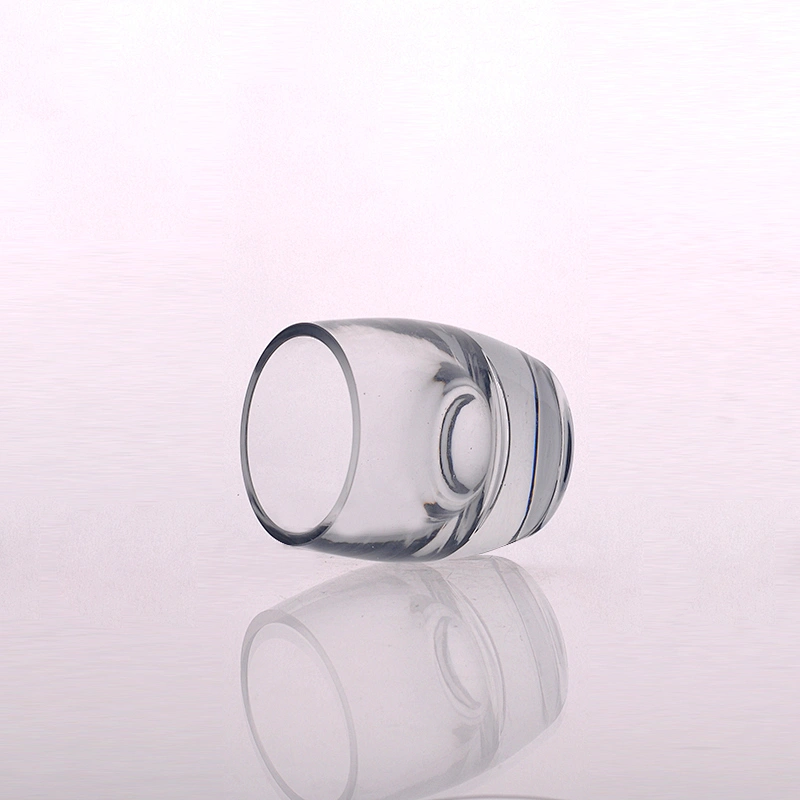 Wholesale High Quality Clear Glass Candle Jars