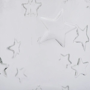 2oz wholesales little star transparent glass candle holders home decorations candle containers