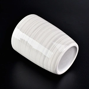 glazing ceramic glass bath accessories sets ceramic bottle tumbler water container