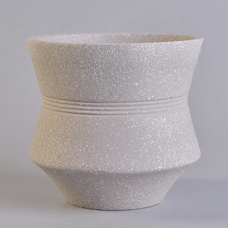 cement concrete szand unique 350ml 10oz candle holder