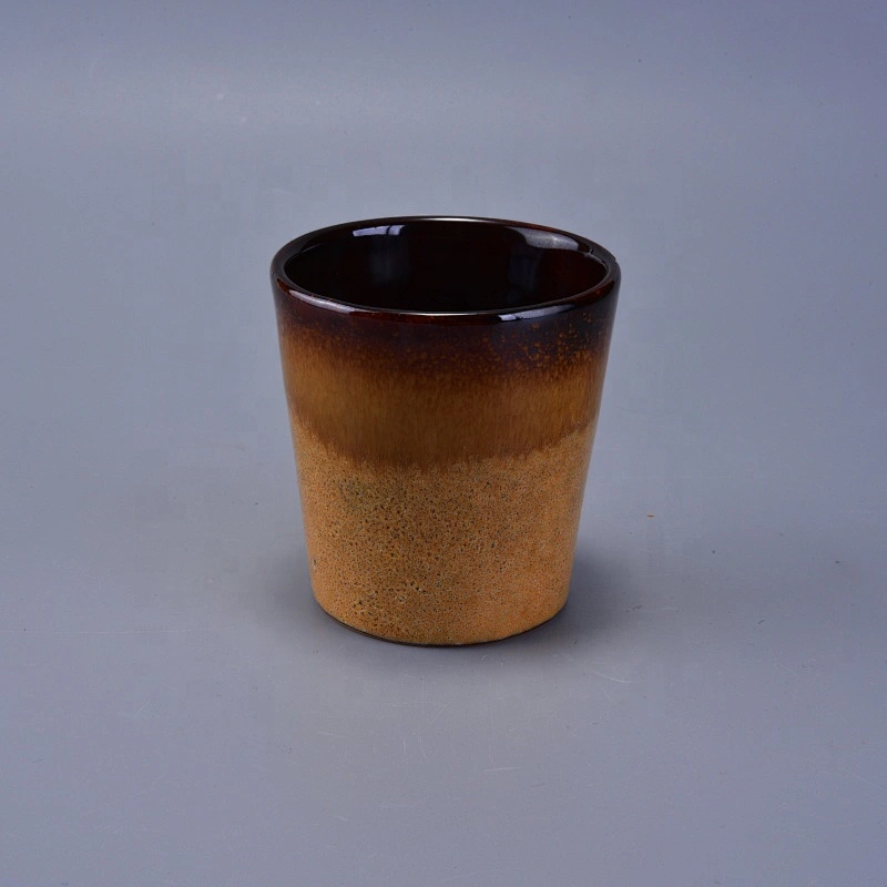 Antique amber cheap votive candle holder 100ml