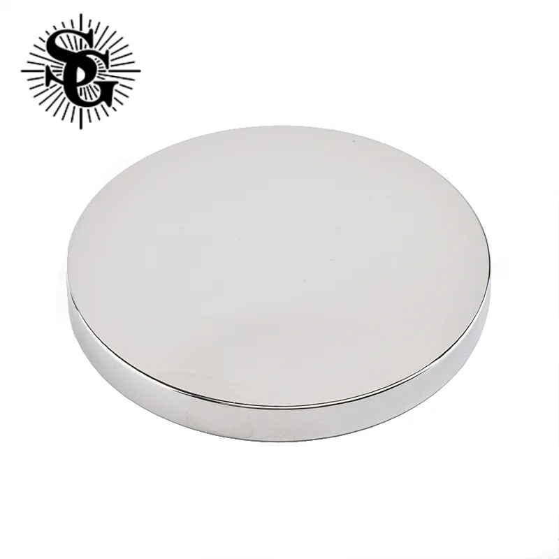 Sunny 89X10mm durable  pretty silver wood lid from China accept custom made