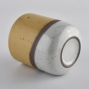 In bulk glaze cylinder votive ceramic candle holder jars