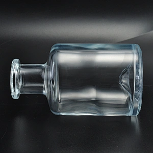 Sunny 216ml 256g  transparent unique desgin home scent diffuser glass bottle