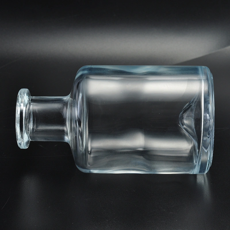 Sunny 216ml 256g  transparent unique desgin home scent diffuser glass bottle