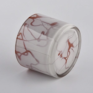 2020 luxury color glass candle holder