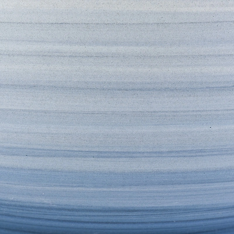 Wholesales custom empty blue frosted ceramic candle holders