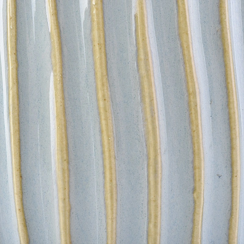 Vintage custom ceramic marble candle vessel