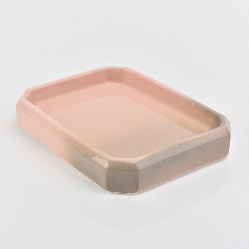 square shape ceramic Bathroom Accessories Set