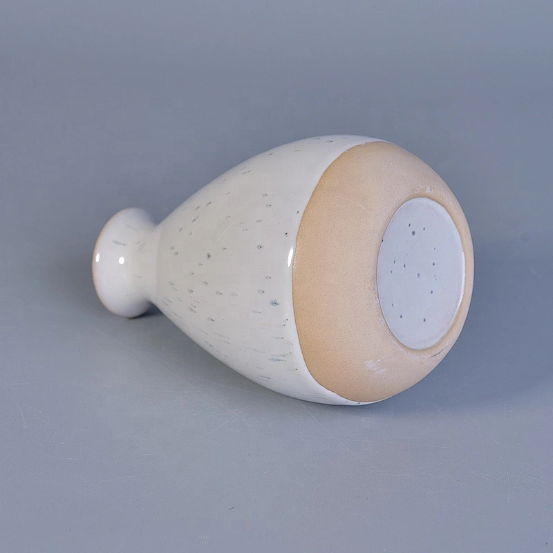 Sunny white custom diffuser reed ceramic bottles home decoration