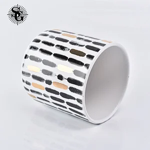Sunny slap-up 400ml ceramic candle jar with hot sale good quality