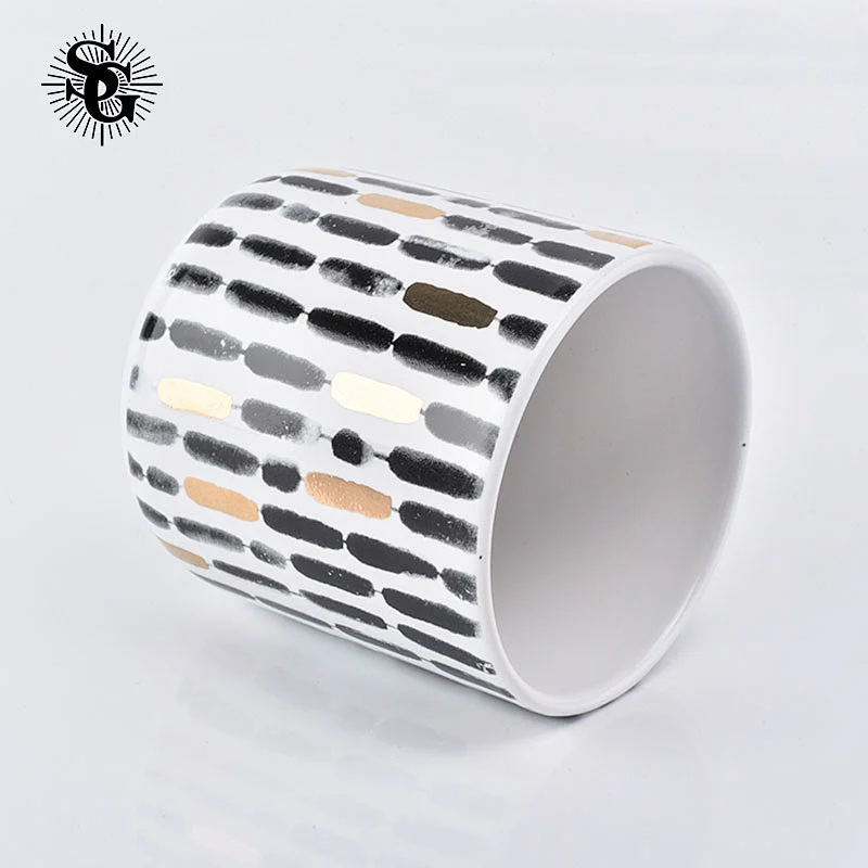 Sunny slap-up 400ml ceramic candle jar with hot sale good quality
