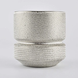home decor ceramic brass candle holders