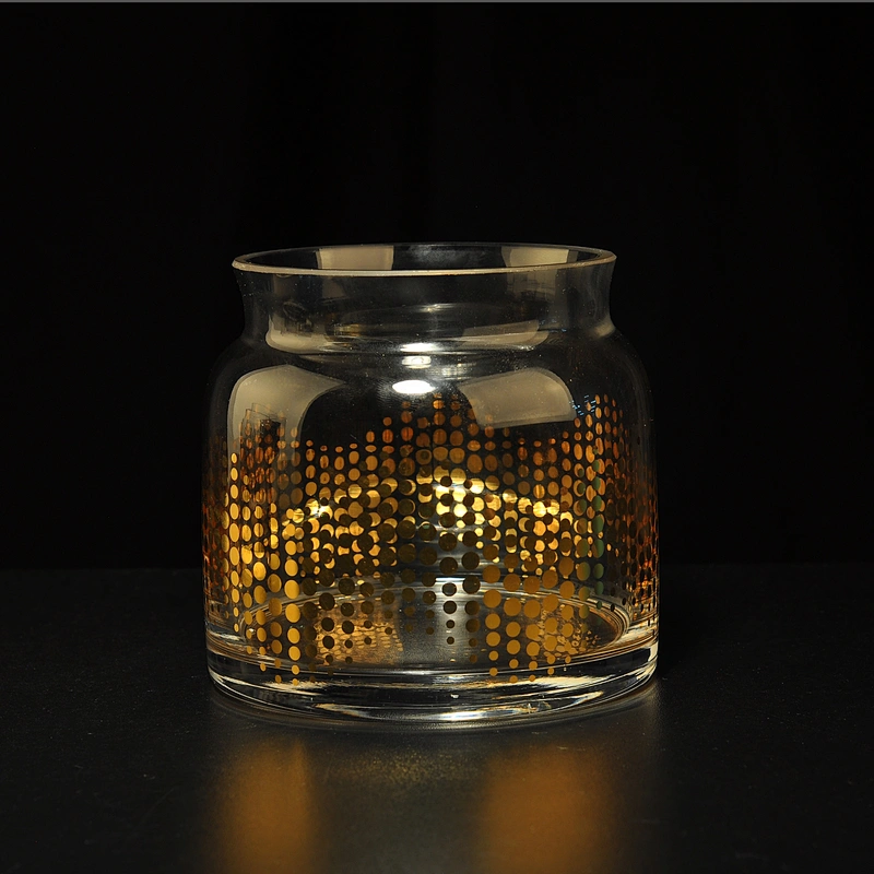10oz 20oz Wholesales crystal large candle luxury glass jar