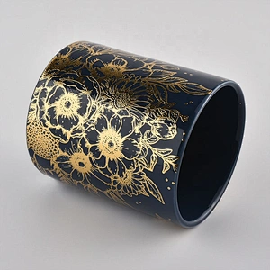 holiday luxury ceramic candle jars