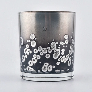 christmas glass votive candle holders