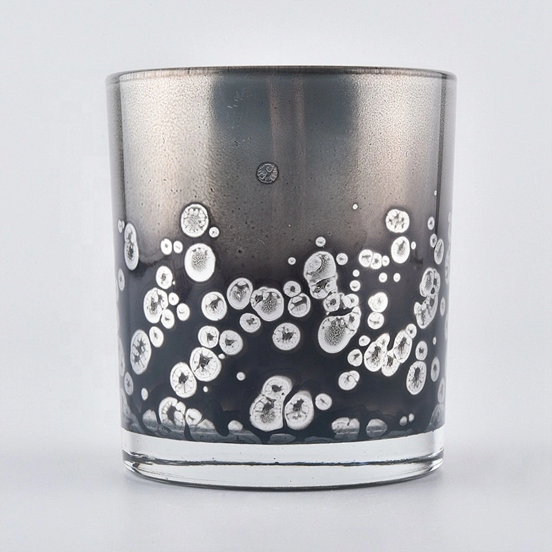 christmas glass votive candle holders