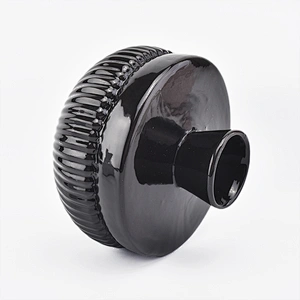 230ml black ceramic reed diffuser bottles for home fragrance