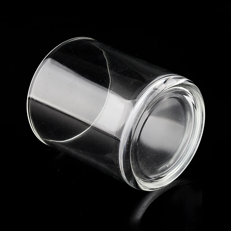 new arrived 5oz clear glass candle jars