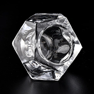Unique Crystal Glass Jars For Candle Making