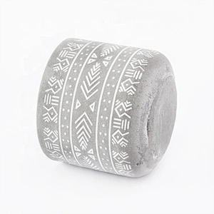 250ml Round cement Candle Holders Wholesales