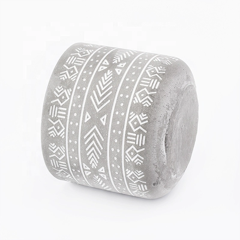 250ml Round cement Candle Holders Wholesales