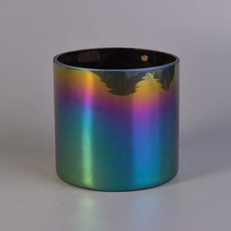 Wholesales customized colored Glass candle jar bulk