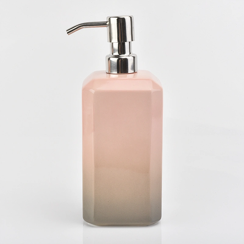 square shape ceramic Bathroom Accessories Set