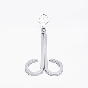 home decor silver wick trimmer stainless steel