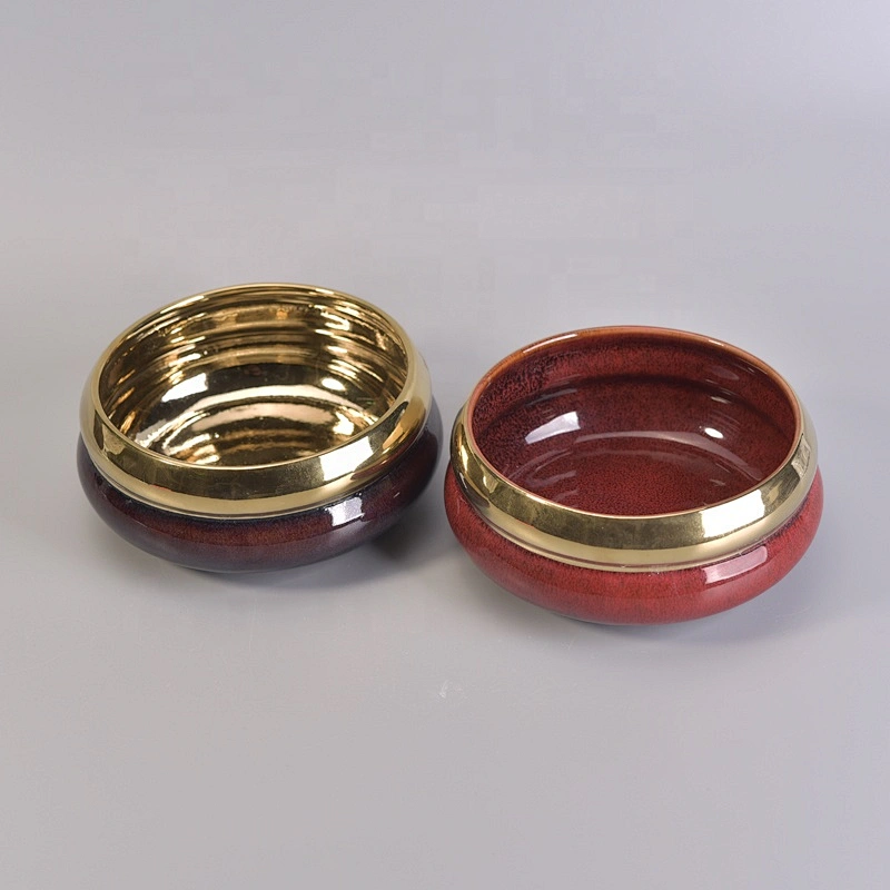 Sunny custom logo ceramic candle containers wholesales