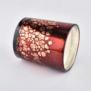 Christmas Gift Glass Candle Jars For Candle Making